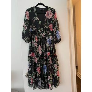 Floral Dress New Without Tag